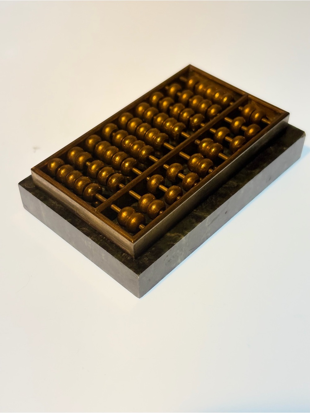 Bronze Abacus Decorative Desktop Accent - Bronze
